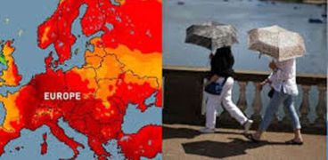 ارتفاع درجات الحرارة في أوروبا.. أرشيفية