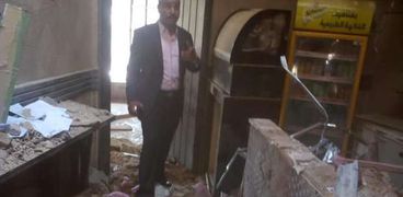 إصابة 3 أشخاص إثر سقوط "سقف" عقار بوسط الإسكندرية