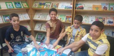 برنامج الطفل المثقف في مكتبة الطفل بمركز أحمد بهاء الدين الثقافي بأسيوط