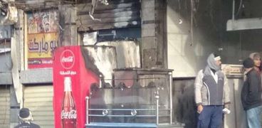 حريق فى 3محلات بكفر الشيخ