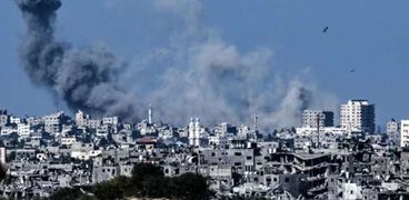 القصف على قطاع غزة مستمر من 7 أكتوبر الجاري
