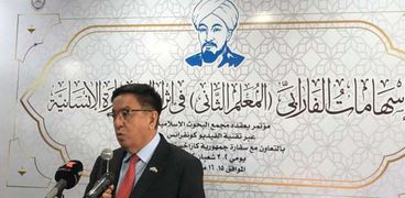 خيرات لاما شريف سفير جمهورية كازاخستان بالقاهرة