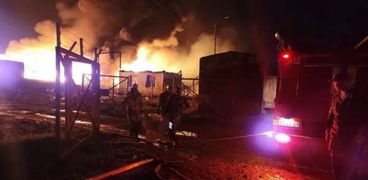 انفجار بمستودع وقود في ناجورنو كاراباخ