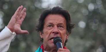 لاعب الكريكت السابق ورئيس الحكومة الباكستانيةعمران خان