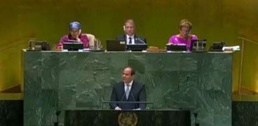كلمة السيسي أمام الجمعية العامة للأمم المتحدة