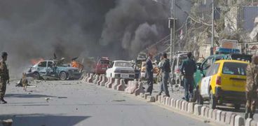 انفجار قوي يهز وسط العاصمة الافغانية "كابول"..وسماع تبادل إطلاق نار
