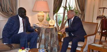 أبو الغيط يستقبل المبعوث الخاص للرئيس سلفا كير ويؤكد حرص الجامعة العربية على تطوير علاقاتها بجنوب السودان‎