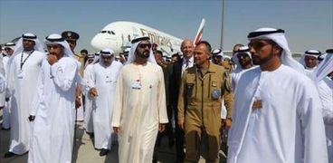 بالصور| افتتاح معرض دبي للطيران بمشاركة أكثر من 1100 شركة عالمية