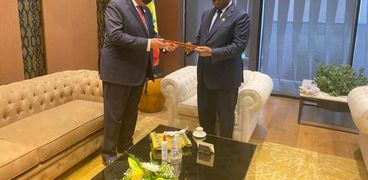 شكري يلتقي بالرئيس السنغالي