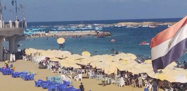 شواطئ الإسكندرية أبرز أماكن الخروج في العيد