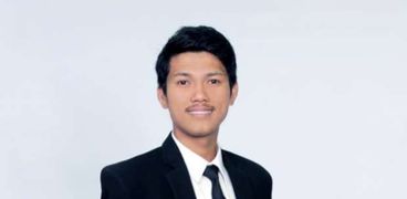 الشاب الإندونيسي أرجا رامضاه المشارك في منتدي شباب العالم