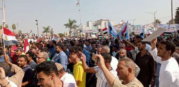 مظاهرات بكفر الشيخ