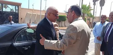 استقبال محافظ شمال سيناء الجديد