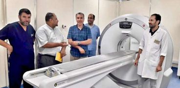 تشغيل أول جهاز للأشعة المقطعية في مستشفى رأس الحكمة