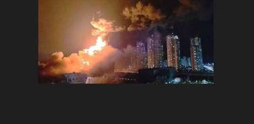 حريق في مصنع للإطارات وسط كوريا الجنوبية