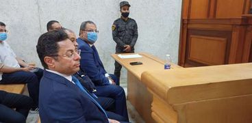 خالد أبو بكر في قاعة المحكمة