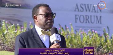 رئيس البنك الأفريقي للتنمية أكينويمي أديسينا