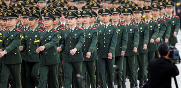 طابور عرض للجيش الصيني