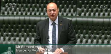 عضو البرلمان الأسترالي يشيد بجهود عضو التحالف الوطني