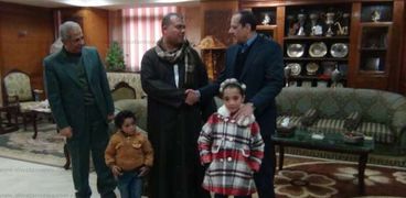 أمن المنوفية ينجح في إعادة طلفين مختطفين بقرية أبو رقبة  بأشمون  طلب خاطفيهم فدية 6 مليون جنيه