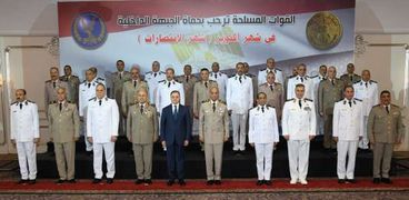 وزير الداخلية وقيادات الشرطة يقدمون التهنئة للقوات المسلحة بذكرى انتصارات أكتوبر