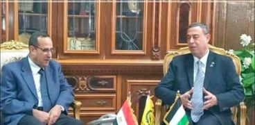 السفير الفلسطيني في مصر دياب اللوح