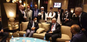 محافظ مطروح خلال زيارته للأردن ولقائه بمسئولين أردنيين