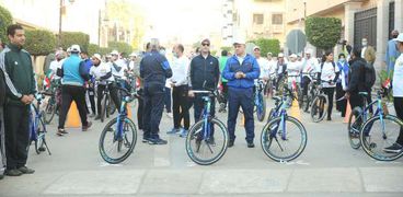 ماراثون دراجات وجري بكفر الشيخ