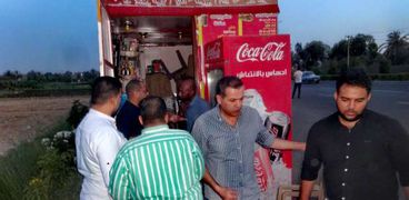 حملة على وحدات الطعام المتنقلة بشارع مصر