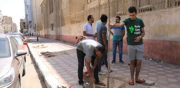 فعاليات مبادرة "معاً من أجل مصر الخضراء"