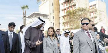 وزيرا الصحة والتعاون والوزير الإماراتى فى جولة بـ«فاكسيرا»