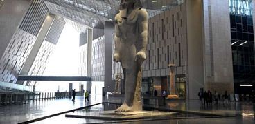 جانب من المتحف المصري الكبير