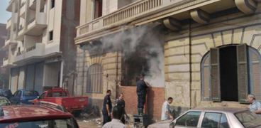 السيطرة على حريق في قمامة بجوار مدرسة بطنطا