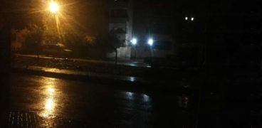 تساقط الأمطار على الإسكندرية بنوه الفضية الصغري