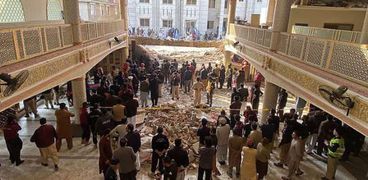 تفجير انتحاري داخل مسجد في باكستان