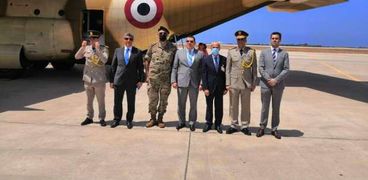 طائرة المساعدات المصرية الثانية تصل لبنان