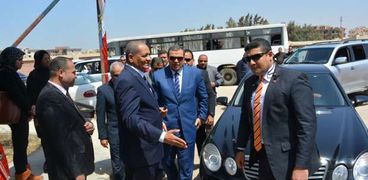 وزير القوى العاملة يصل الاسكندرية