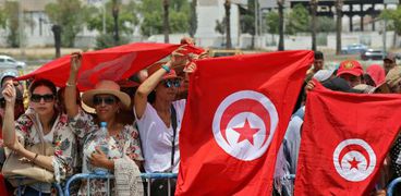 تظاهرات تونسية