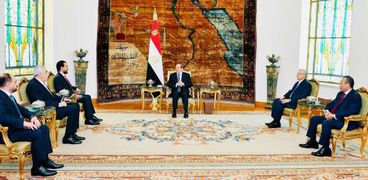 الرئيس السيسي ورئيس مجلس النواب العراقي