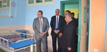 افتتاح أعمال تطوير بمستشفى الشاطبي الجامعى