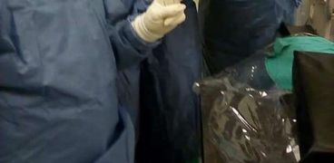 إجراء جراحة قرحة متفجرة لمصاب فيروس كورونا في الإسكندرية