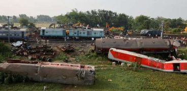 حادث 3 قطارات في الهند