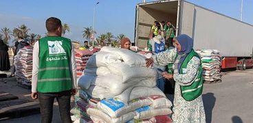 مساعدات غزة