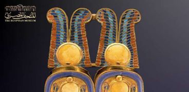 صندوق الزينة للملك توت عنخ آمون والمعروض حاليا بالمتحف المصري