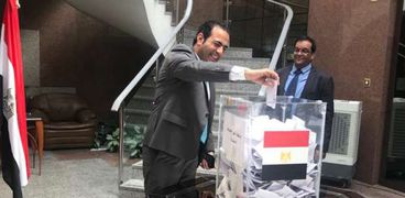 المصريون بالخارج يشاركون في إستفتاء الدستور