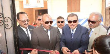 سعفان في افتتاح مبنى جديد للقوى العاملة ببركة السبع