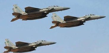 مقاتلات سعودية تابعة لقوات التحالف العربي