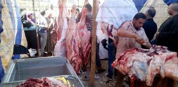 شوادر بيع اللحوم فى كفر الشيخ