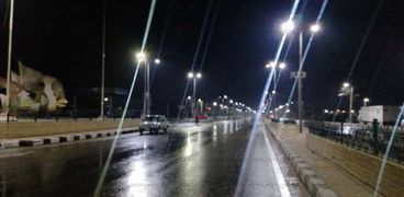 انقطاع الكهرباء بعدة مناطق في أسوان بسبب الأمطار
