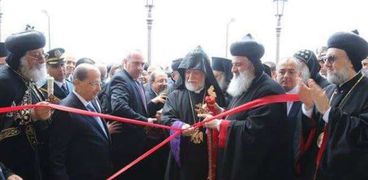 تواضروس يشارك رئيس لبنان أفتتاح المقر البطريركي للسريان